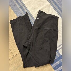 Ribbed lululemon align leggings
